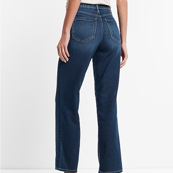 NEW Express Straight Ankle Jeans - Picture 4 of 6